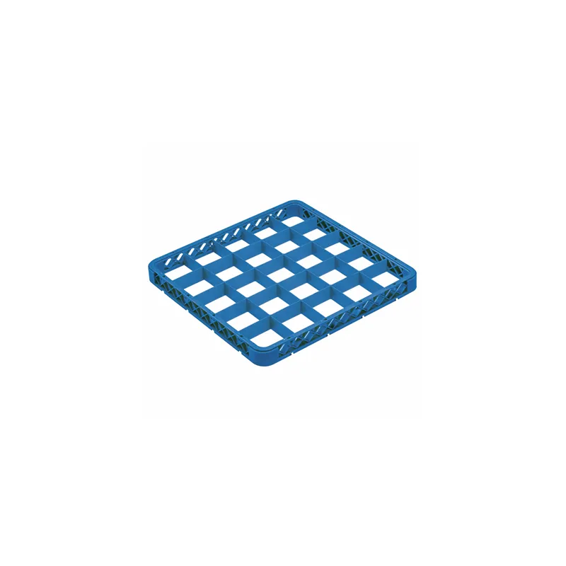SUPPLÉMENT CASIER DE 25 COMPARTIMENTS   50x50x4,5 CM BLEU PP (1 UNITÉ)