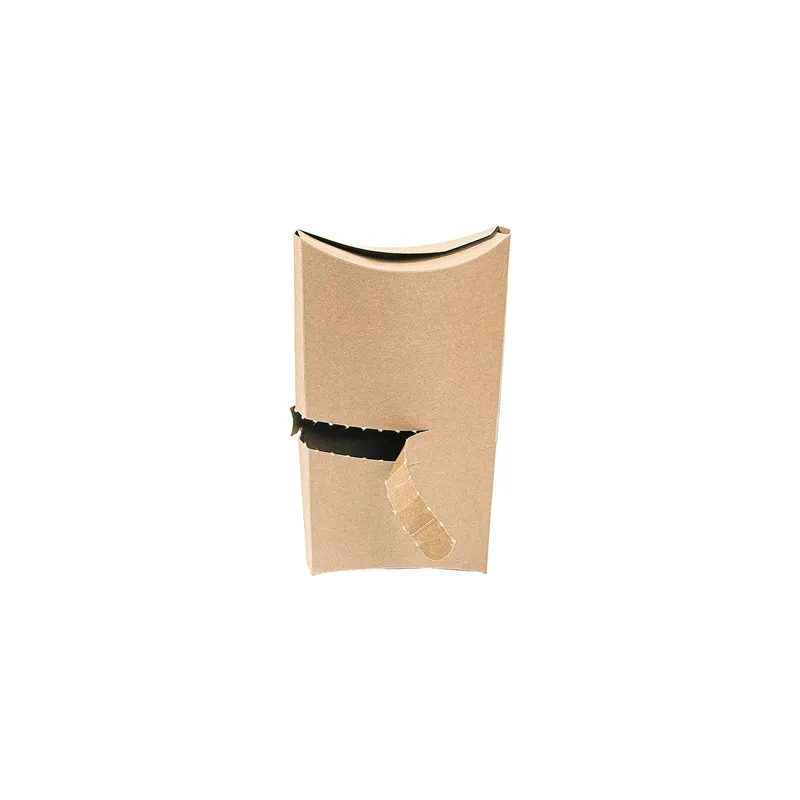 RÉCIPIENTS POUR BURRITOS THEPACK  19,5x12,5x3 CM MARRON CARTON NANO-MICRO (500 UNITÉ)
