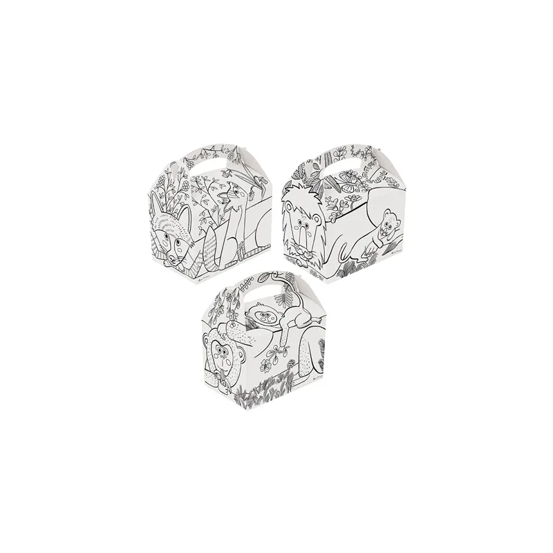 BOÎTES MENU ENFANT COLORIAGE 320 G/M2 15,50x10,50x17,50 CM BLANC CARTON (300 UNITÉ) BOÎTES MENU ENFANT COLORIAGE 320 G/M2 15,50x10,50x17,50 CM BLANC CARTON (300 UNITÉ)