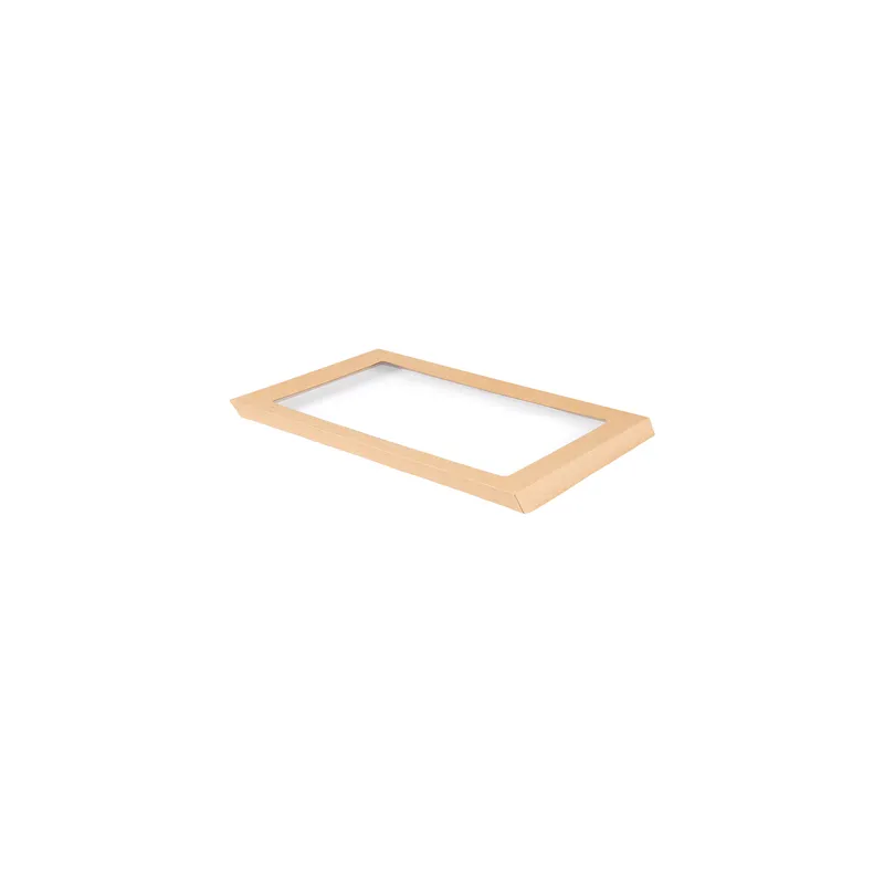 COUVERCLES POUR BOÎTES 253.16  300 G/M2 + PET 56,4x25,5x3 CM NATUREL KRAFT (50 UNITÉ)