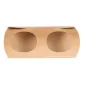 SUPPORT POUR 2 GOBELETS 29,2x21 CM NATUREL KRAFT (600 UNITÉ) SUPPORT POUR 2 GOBELETS