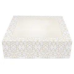 BOÎTES PÂTISSERIES AVEC FENÊTRE