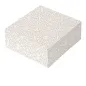 BOÎTES PATISSERIES SANS FENÊTRE THEPACK 'DECO' 18x18x7,5 CM BLANC CARTON NANO-MICRO (50 UNITÉ) BOÎTES PATISSERIES SANS FENÊTRE