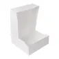 BOÎTES PATISSERIES SANS FENÊTRE THEPACK 'DECO' 28x28x10 CM BLANC CARTON NANO-MICRO (50 UNITÉ) BOÎTES PATISSERIES SANS FENÊTRE