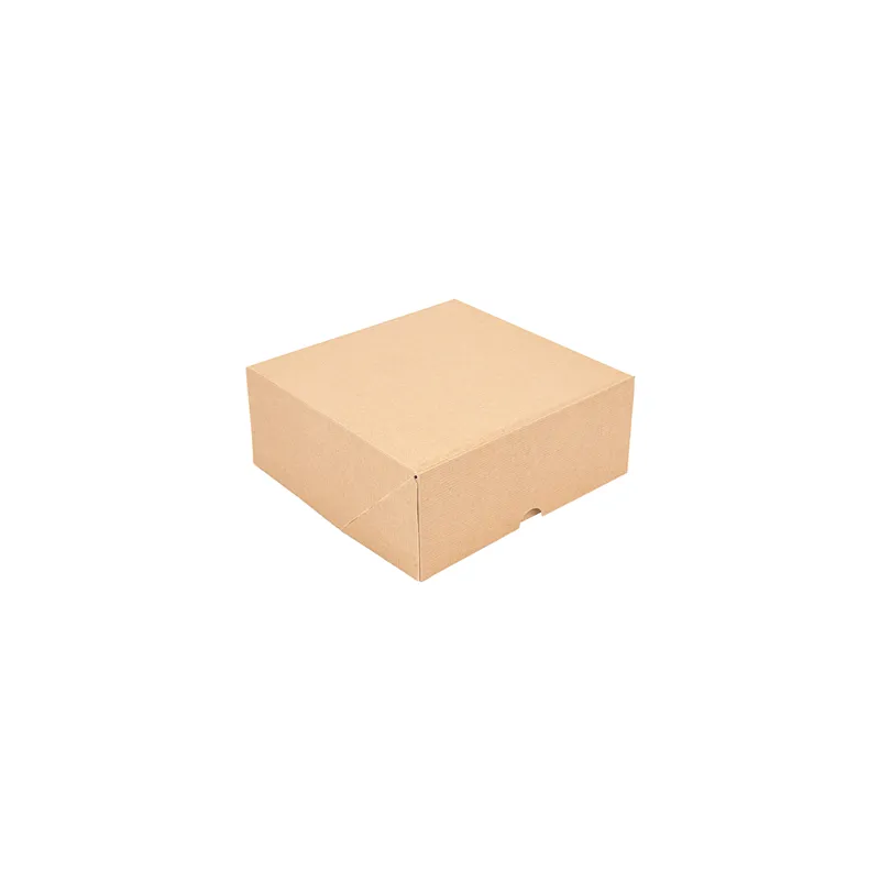 BOÎTES PATISSERIES SANS FENÊTRE THEPACK 18x18x7,5 CM NATUREL CARTON NANO-MICRO (200 UNITÉ) BOÎTES PATISSERIES SANS FENÊTRE THEPACK 18x18x7,5 CM NATUREL CARTON NANO-MICRO (200 UNITÉ)