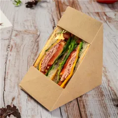 BOÎTES SANDWICH DOBLE AVEC FENÊTRE