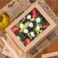 BOÎTES AVEC FENÊTRE THEPACK 1980 ML 19,8x14x6,4 CM NATUREL CARTON NANO-MICRO + OPP (150 UNITÉ) BOÎTES AVEC FENÊTRE