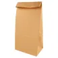 SACS SOS RECYCLÉS SANS ANSES 50 G/M2 18+12x28 CM NATUREL KRAFT (500 UNITÉ) SACS SOS RECYCLÉS SANS ANSES