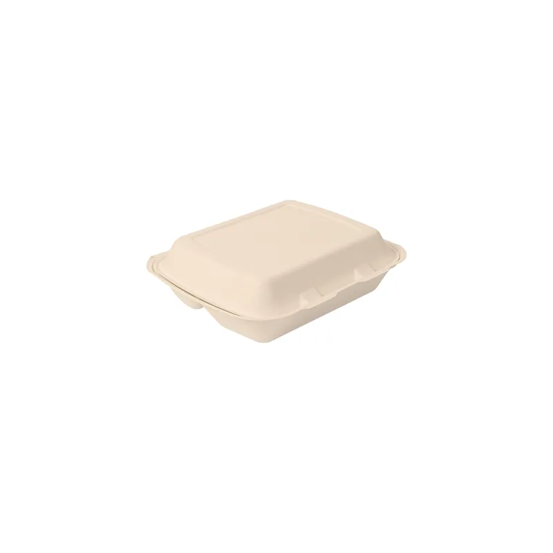 COQUILLES 3 COMPART. BIONIC 950 ML 23x18x7,3 CM NATUREL BAGASSE (200 UNITÉ) COQUILLES 3 COMPART. BIONIC 950 ML 23x18x7,3 CM NATUREL BAGASSE (200 UNITÉ)