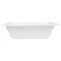 PLATEAUX BIONIC 23,1x18,7x6,3 CM BLANC BAGASSE (400 UNITÉ) PLATEAUX