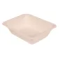 PLATEAUX BIONIC 23,1x18,7x6,3 CM NATUREL BAGASSE (400 UNITÉ) PLATEAUX