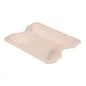 PLATEAU INTERMÉDIAIRE POUR RÉF. 253.83 BIONIC 21x16,5x2,7 CM NATUREL BAGASSE (400 UNITÉ) PLATEAU INTERMÉDIAIRE POUR RÉF. 253.83