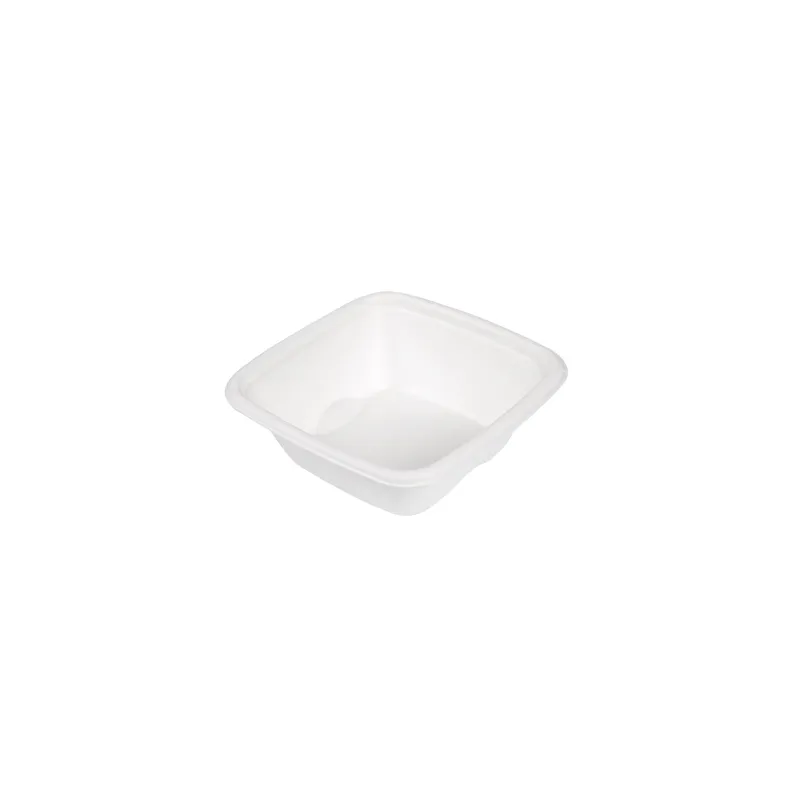PETITS POTS BIONIC 70 ML 7,7x7,7x2,7 CM BLANC BAGASSE (600 UNITÉ)