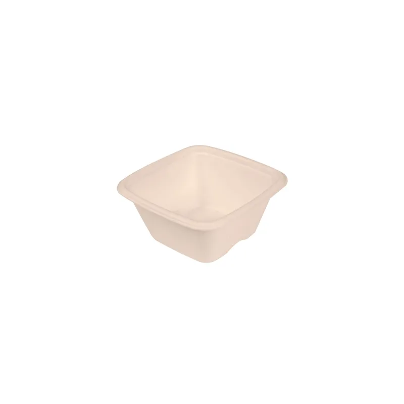 PETITS POTS BIONIC 100 ML 7,7x7,7x3,7 CM NATUREL BAGASSE (600 UNITÉ)