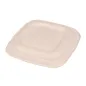 COUVERCLES POUR CODES 253.87/89/91 BIONIC 8x8x0,8 CM NATUREL BAGASSE (600 UNITÉ) COUVERCLES POUR CODES 253.87/89/91