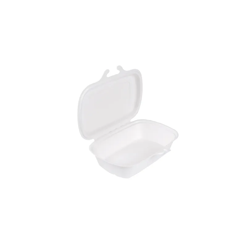 COQUILLES BIONIC 900 ML 22,4x14x6 CM BLANC BAGASSE (400 UNITÉ)