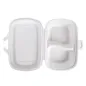 COQUILLES 2 COMPART. BIONIC 900 ML 22,4x14x6 CM BLANC BAGASSE (400 UNITÉ) COQUILLES 2 COMPART.