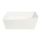 DELI-BARQUETTES 210 + 15 PE G/M2 7x7x3 CM BLANC CARTON (1000 UNITÉ) DELI-BARQUETTES