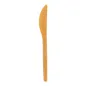 COUTEAUX 'ESSENTIAL' 17 CM NATUREL FIBRE DE BOIS (80 UNITÉ) COUTEAUX