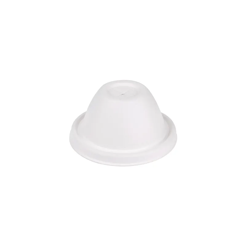 COUVERCLES HAUTS GOBELETS Ø9 CM BIONIC 9x4,5 CM BLANC BAGASSE (1000 UNITÉ) COUVERCLES HAUTS GOBELETS Ø9 CM BIONIC 9x4,5 CM BLANC BAGASSE (1000 UNITÉ)