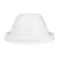 COUVERCLES HAUTS GOBELETS Ø9 CM BIONIC 9x4,5 CM BLANC BAGASSE (1000 UNITÉ) COUVERCLES HAUTS GOBELETS Ø9 CM