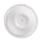 COUVERCLES HAUTS GOBELETS Ø9 CM BIONIC 9x4,5 CM BLANC BAGASSE (1000 UNITÉ) COUVERCLES HAUTS GOBELETS Ø9 CM