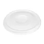 COUVERCLES POUR GOBELETS 8CM BIONIC Ø 80 MM BLANC BAGASSE (1000 UNITÉ) COUVERCLES POUR GOBELETS 8CM