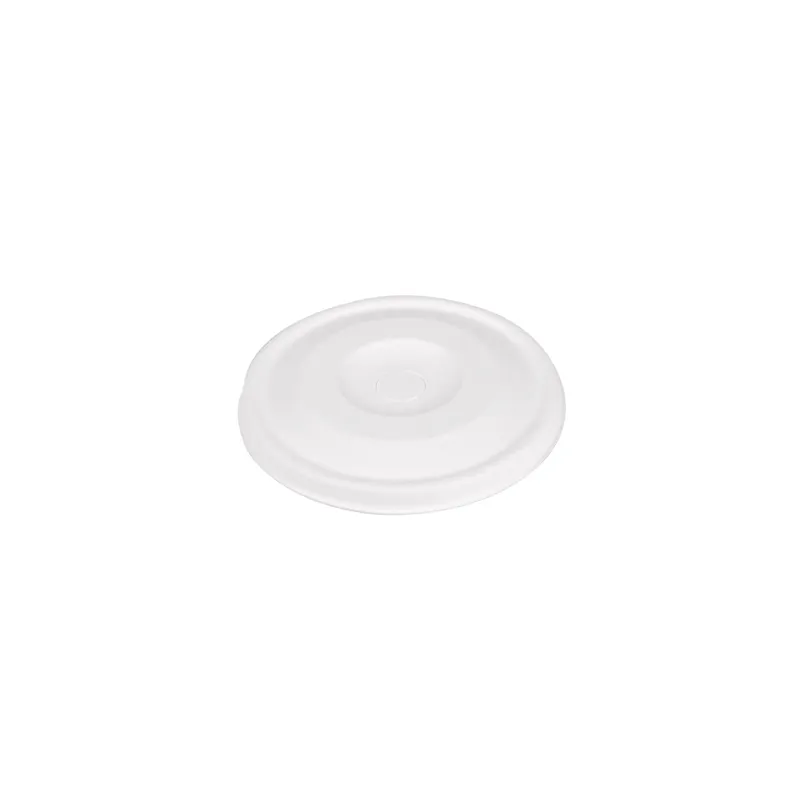 COUVERCLES POUR GOBELETS 9CM BIONIC Ø 90 MM BLANC BAGASSE (1000 UNITÉ) COUVERCLES POUR GOBELETS 9CM BIONIC Ø 90 MM BLANC BAGASSE (1000 UNITÉ)