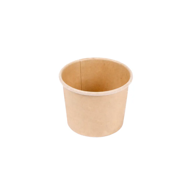 PETITS POTS  80 ML (2,6 oz) 210 + 18 PE G/M2 Ø6/4,75x4,8 CM MARRON CARTON (1000 UNITÉ)