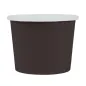 PETITS POTS 80 ML (2,6 oz) 210 + 18 PE G/M2 Ø6/4,75x4,8 CM NOIR CARTON (1000 UNITÉ) PETITS POTS