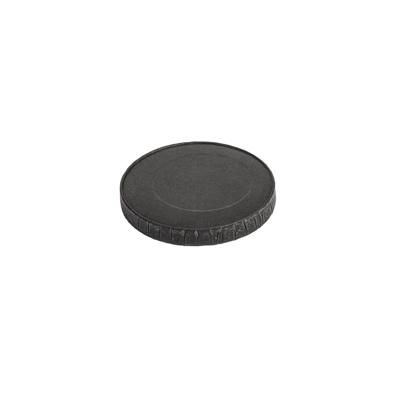 COUVERCLES POUR PETITS POTS  230 + 18 PE G/M2 Ø6,2 CM NOIR CARTON (1000 UNITÉ)
