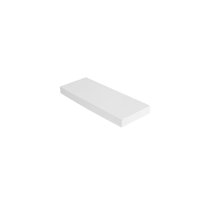 COUVERCLES SANS FENÊTRE POUR COD. 254.65 THEPACK  11x30x2 CM BLANC CARTON NANO-MICRO (200 UNITÉ)