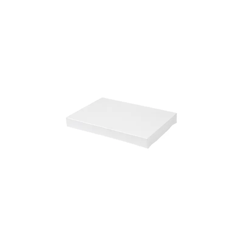 COUVERCLES SANS FENÊTRE POUR COD.254.71 THEPACK  22x15x2 CM BLANC CARTON NANO-MICRO (50 UNITÉ)