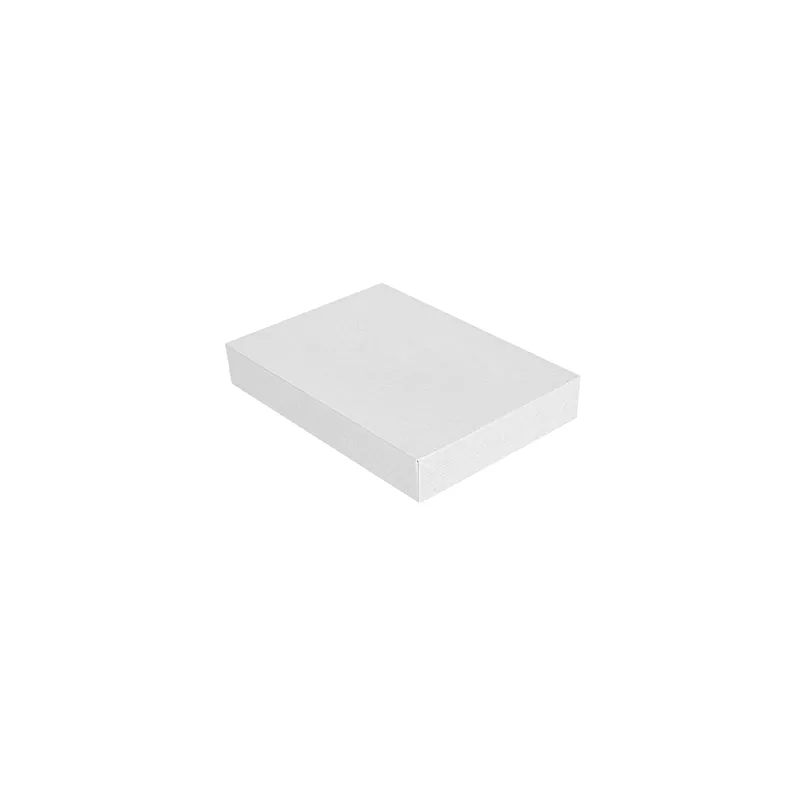 COUVERCLES SANS FENÊTRE POUR COD.254.77 THEPACK  11x15x2 CM BLANC CARTON NANO-MICRO (200 UNITÉ)