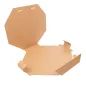BOÎTE POUR PAELLAS 370 G/M2 40,5x40,5x5 CM NATUREL CARTON (100 UNITÉ) BOÎTE POUR PAELLAS