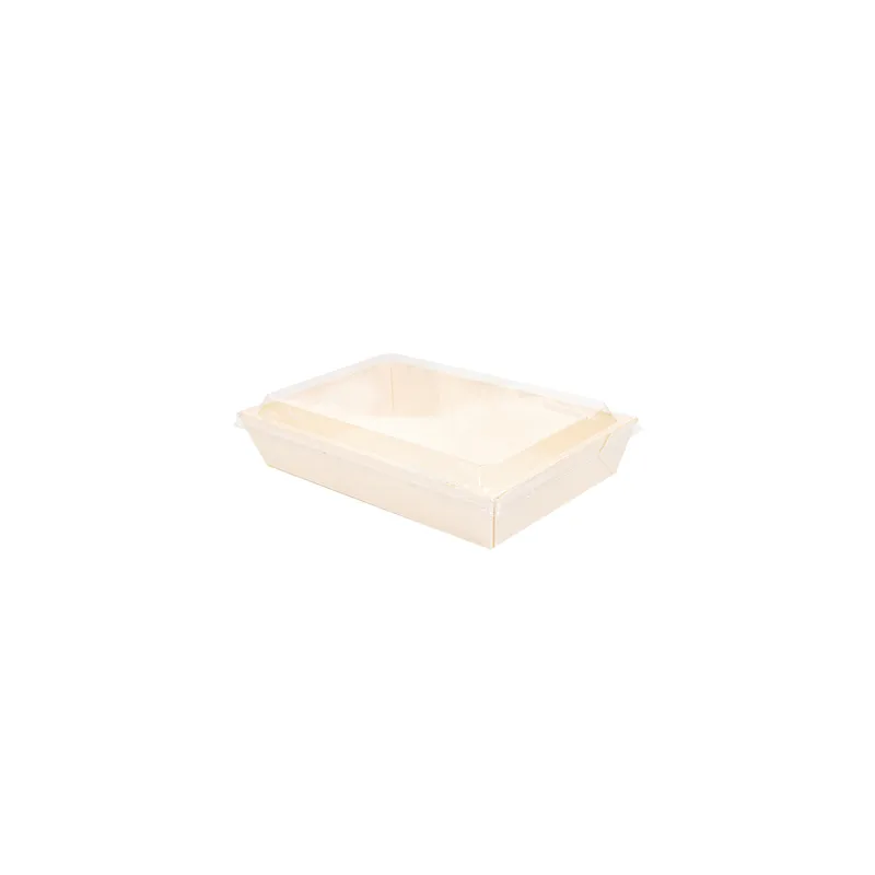 COMBO BARQUETTES + COUVERCLES PET WOOD  21,5x14,5x4 CM NATUREL BOIS (200 UNITÉ)