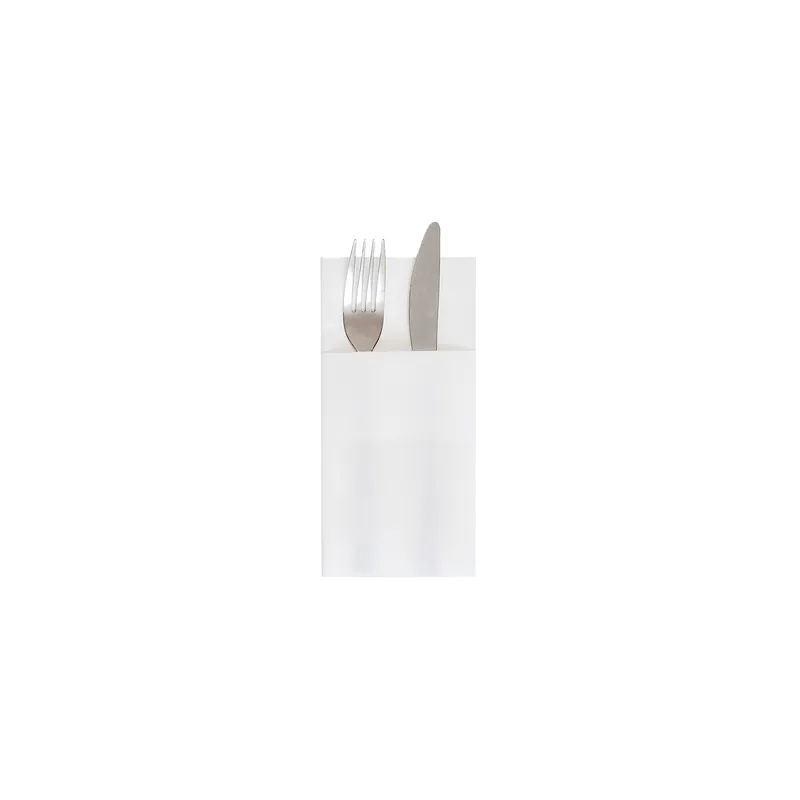 SERVIETTES KANGOUROU LIKE LINEN - ECO BAMBOO  70 G/M2 40x40 CM BLANC SPUNLACE (700 UNITÉ)