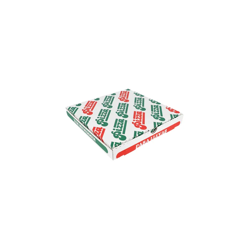BOÎTES À PIZZA 100% VIERGES 340 G/M2 24x24x3 CM BLANC CARTON MICROCANAL (100 UNITÉ) BOÎTES À PIZZA 100% VIERGES 340 G/M2 24x24x3 CM BLANC CARTON MICROCANAL (100 UNITÉ)