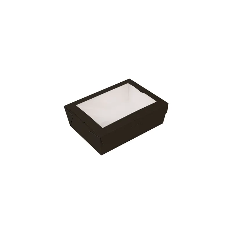 BOÎTES AVEC FENÊTRE THEPACK 1980 ML 19,8x14x6,4 CM NOIR CARTON NANO-MICRO + OPP (150 UNITÉ) BOÎTES AVEC FENÊTRE THEPACK 1980 ML 19,8x14x6,4 CM NOIR CARTON NANO-MICRO + OPP (150 UNITÉ)