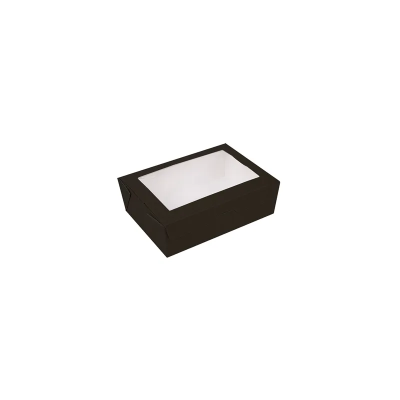 BOÎTES AVEC FENÊTRE THEPACK 1000 ML 12x17x5,5 CM NOIR CARTON NANO-MICRO + OPP (200 UNITÉ) BOÎTES AVEC FENÊTRE THEPACK 1000 ML 12x17x5,5 CM NOIR CARTON NANO-MICRO + OPP (200 UNITÉ)