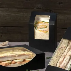 BOÎTES TORTILLA-WRAP AVEC FENÊTRE