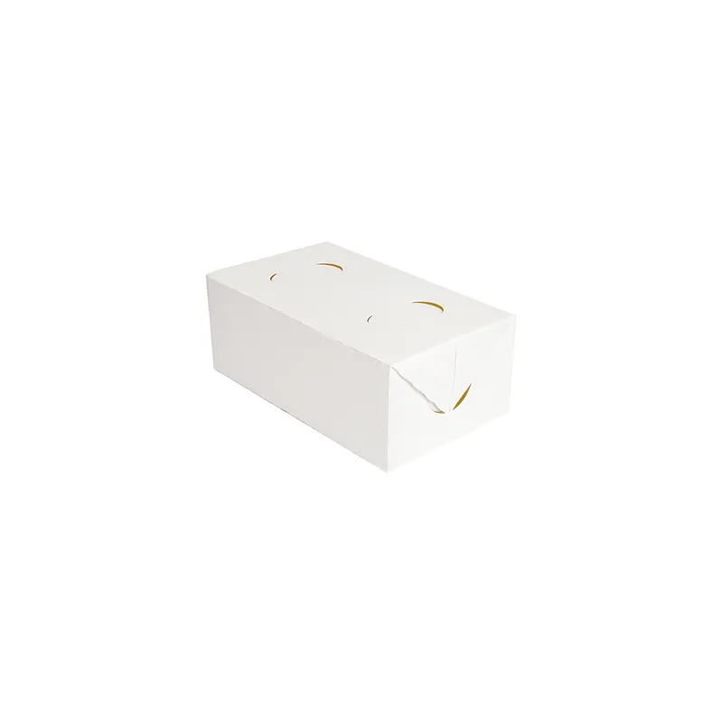 BOÎTES REPAS À EMPORTER THEPACK 1 L 11x18x7 CM BLANC CARTON NANO-MICRO (300 UNITÉ)
