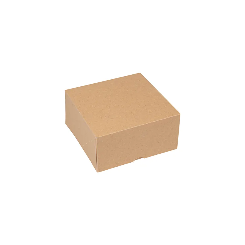 BOÎTES PATISSERIES SANS FENÊTRE THEPACK 16x16x8 CM NATUREL CARTON NANO-MICRO (200 UNITÉ) BOÎTES PATISSERIES SANS FENÊTRE THEPACK 16x16x8 CM NATUREL CARTON NANO-MICRO (200 UNITÉ)