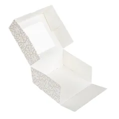 BOÎTES PATISSERIES AVEC FENÊTRE