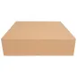 BOÎTES PATISSERIES SANS FENÊTRE THEPACK 30x30x8 CM NATUREL CARTON NANO-MICRO (100 UNITÉ) BOÎTES PATISSERIES SANS FENÊTRE