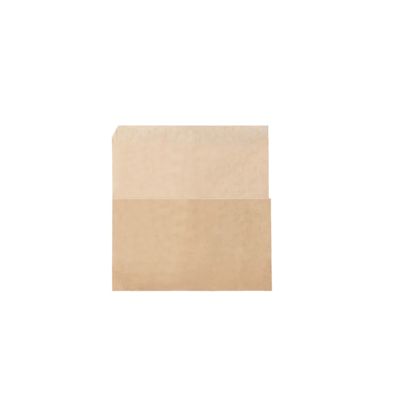 PAPIER INGRAISSABLES OUVERT 2 CÔTÉS  34 G/M2 26x25/15 CM NATUREL PARCH.INGRAISSABLE (500 UNITÉ)
