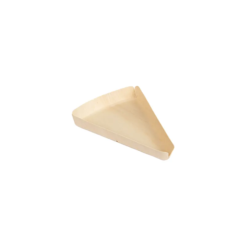 BARQUETTES TRIANGULAIRES WOOD  21x14x2,5 CM NATUREL BOIS (50 UNITÉ)
