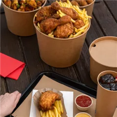 CONTAINERS POULET + COUVERCLES