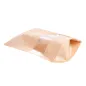 SACS AVEC FERMETURE ZIP 1000 GR 45 + 13 PET + 27 CPP G/M2 20+5x30 CM NATUREL KRAFT (500 UNITÉ) SACS AVEC FERMETURE ZIP