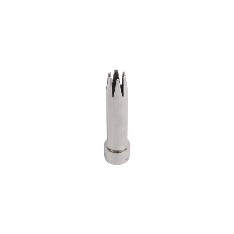 BUSE POUR SIPHON CRÈME, DROITS   ARGENTE INOX (25 UNITÉ)